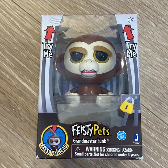 Feisty Pets Grandmaster Funk Monkey - Picture 3 of 6